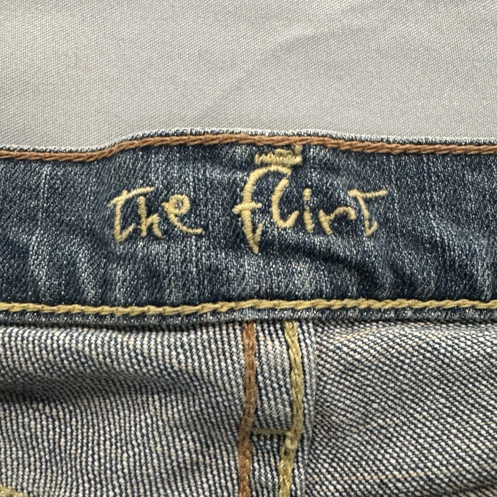 Old Navy The Flirt Low Rise Bootcut Leg‎ Jeans Women's 4P Blue Medium Wash - Picture 4 of 13